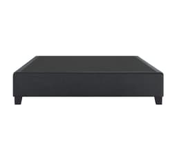 Base de cama queen size Alva- Gris oscuro