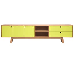 Mueble para tv Evo 200 cm - Verde