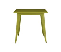 Mesa de comedor Tolix 80 cm - Verde