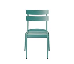 Silla Torino sin brazo - Verde eucalipto