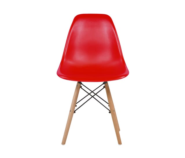 Silla réplica Eames - Rojo