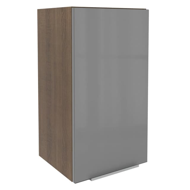 Alacena Lux B 35 cm nogal - Gris