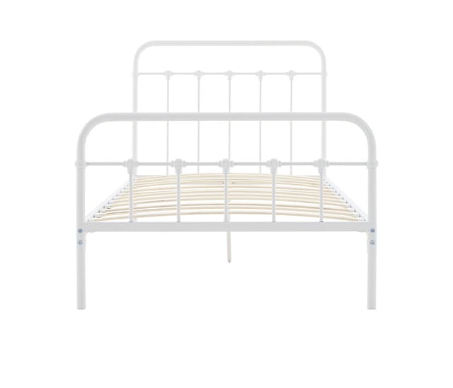 Cama individual Young - Blanco