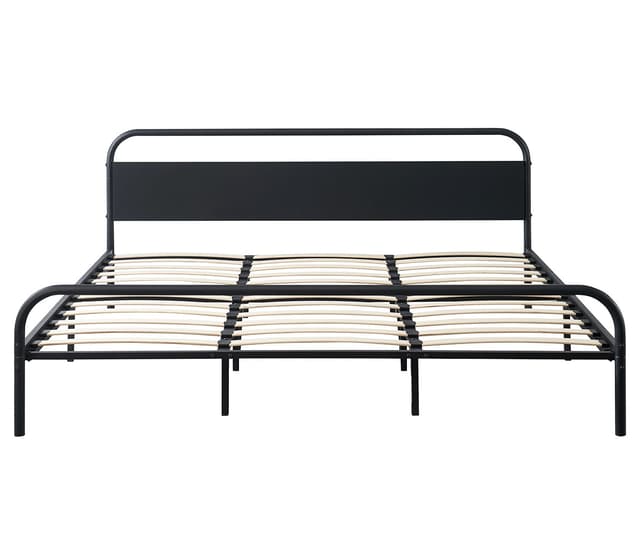 Cama king size Palermo - Negro