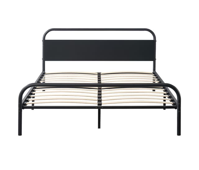 Cama queen size Palermo - Negro