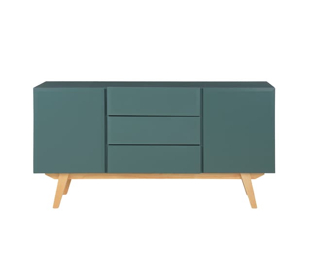 Credenza Cuauhtémoc - Verde liso