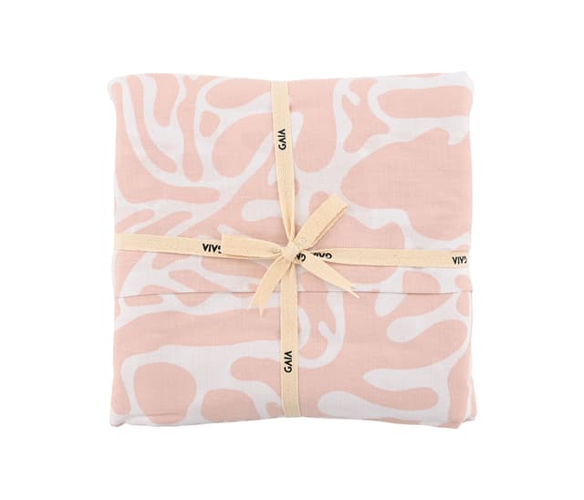 Funda para duvet Edén king size - Rosa