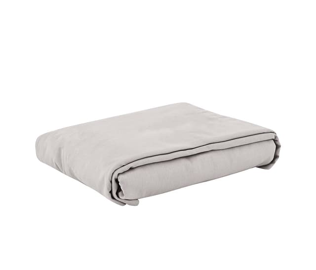 Funda para duvet 3 piezas king size Bavicanora - Gris claro