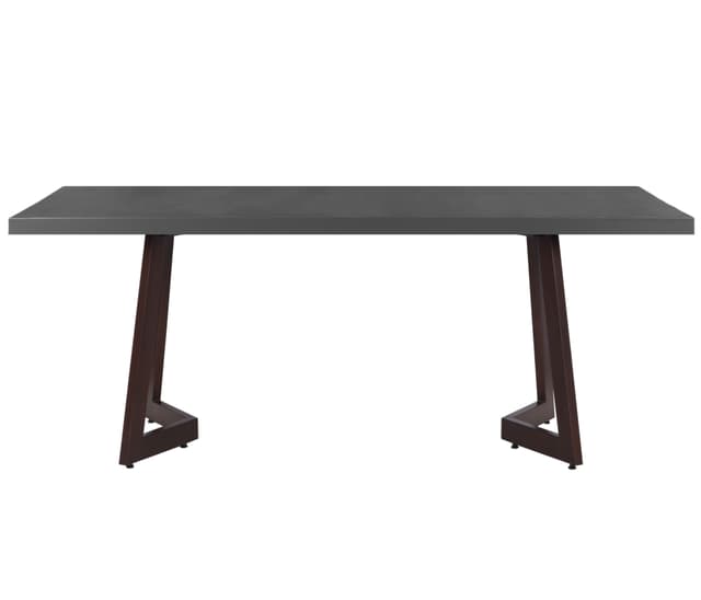 Mesa de Comedor Costera nogal 210cm - Gris