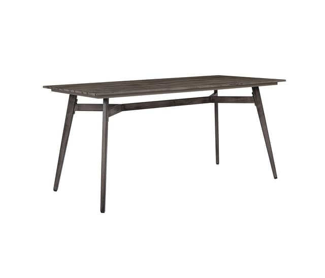 Mesa de comedor Foneti 160cm - Gris ceniza