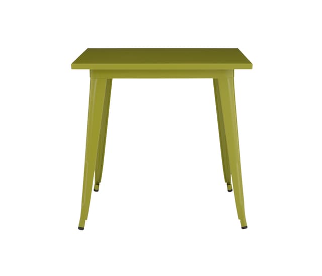 Mesa de comedor Tolix 80 cm - Verde