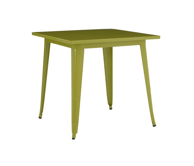 Mesa de comedor Tolix 80 cm - Verde