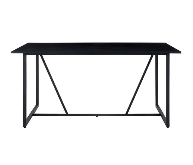 Mesa de comedor Oluta - Negro