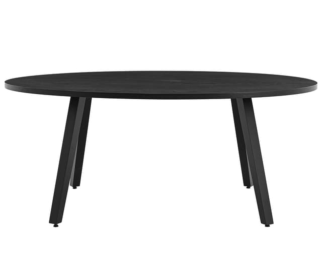 Mesa de comedor ovalada Xocos - Negro