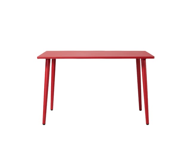 Mesa de comedor para exterior Torino - Rojo