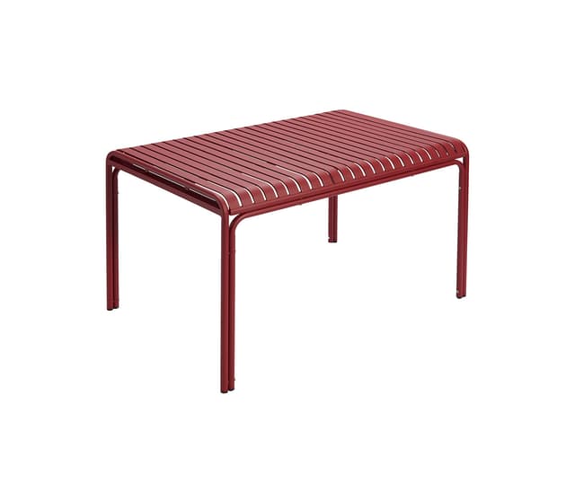 Mesa para exterior Bastos 120 cm - Rojo