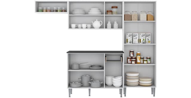 Mueble de cocina Coatepeque - Gris claro