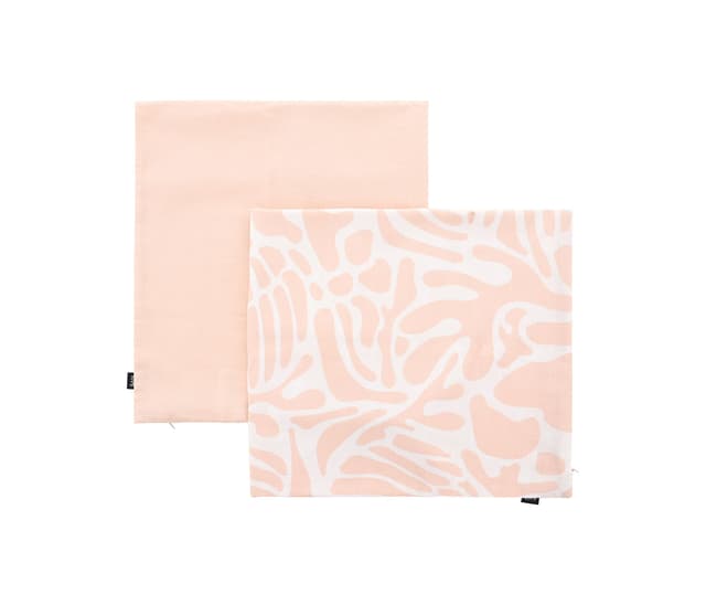 Set de 2 fundas para cojines Edén 50x50 - Rosa