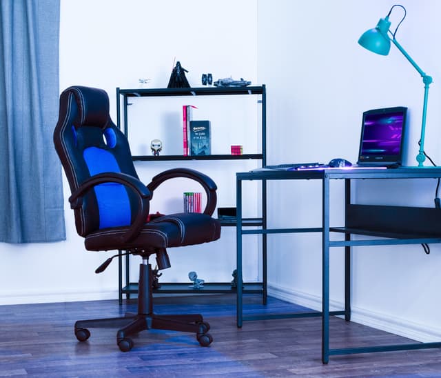 Silla gamer Contra - Azul