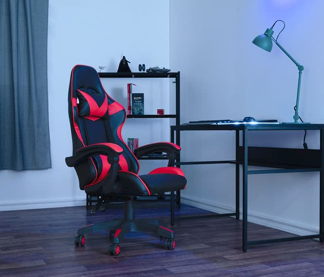 Silla gamer Figther - Rojo