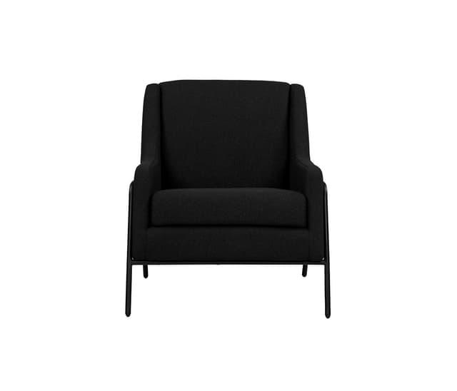 Sillón Tuxama pata negra - Negro