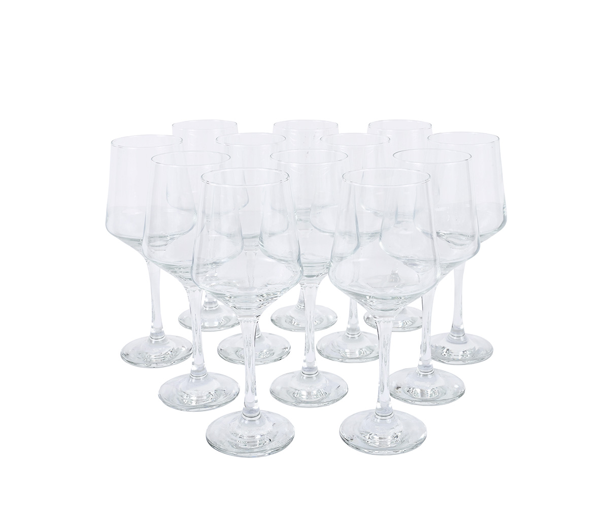 Juego de 6 vasos Salvatierra 340 ml - Transparente