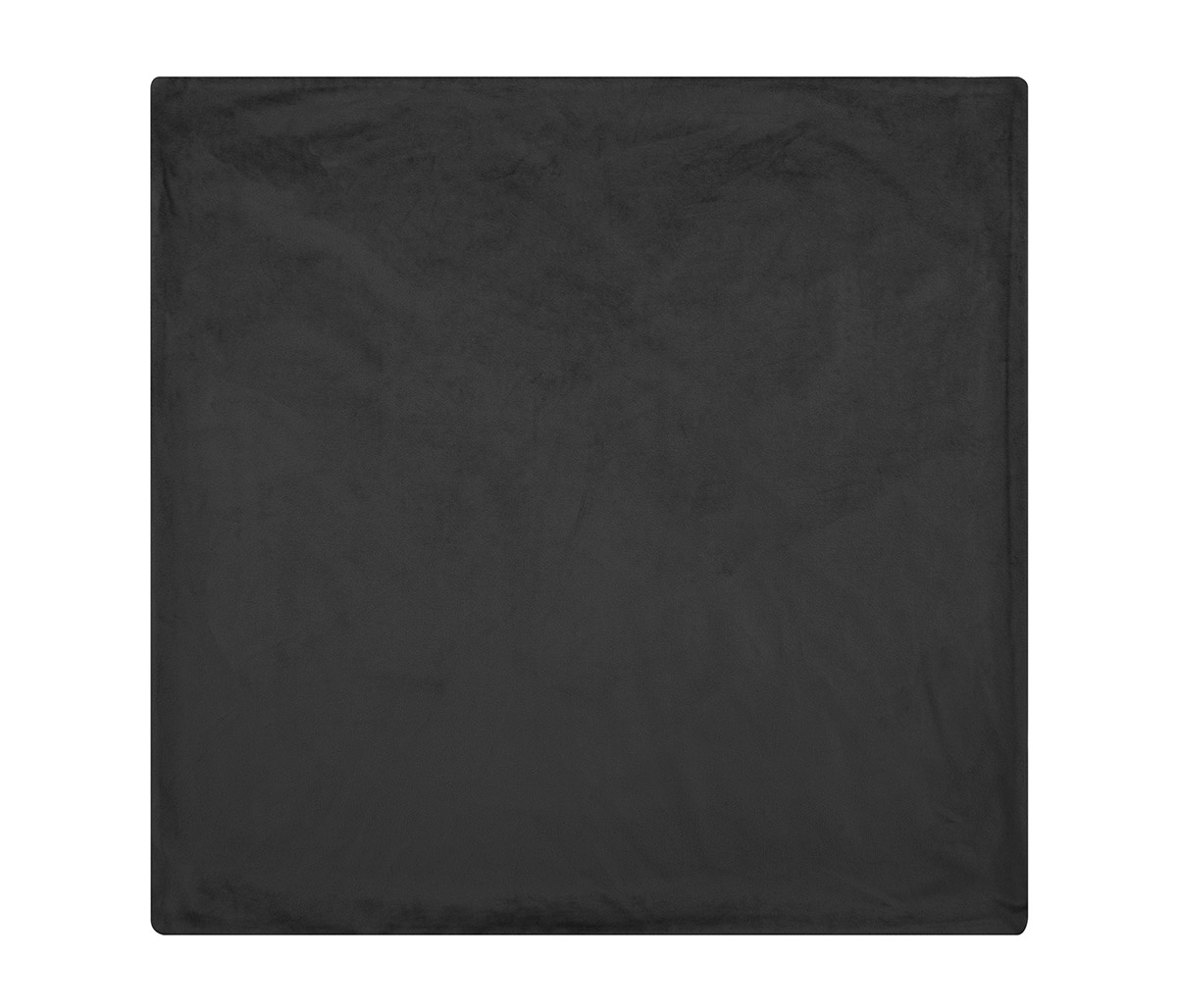 Funda para cojín de terciopelo Cachet 60 x 60 cm - Negro + Relleno de cojín  60x60